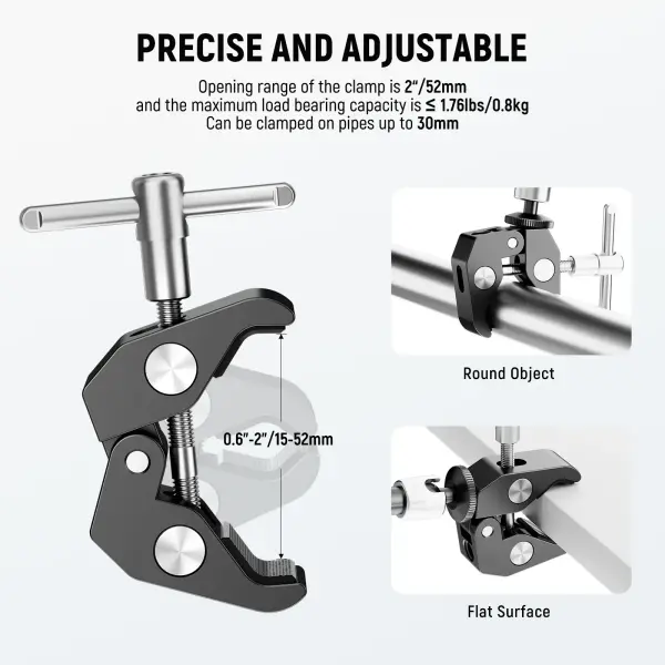 NEEWER ST15C Profesyonel Ayarlanabilir Magic Arm