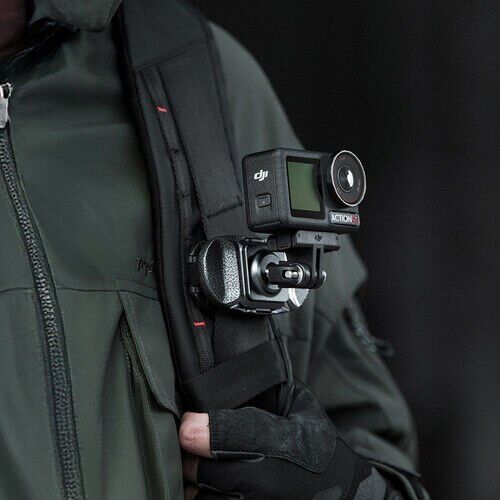 PGYTECH Beetle Camera Clip V2 with QR Plate – Kamera Klipsi & Quick-Release Plate