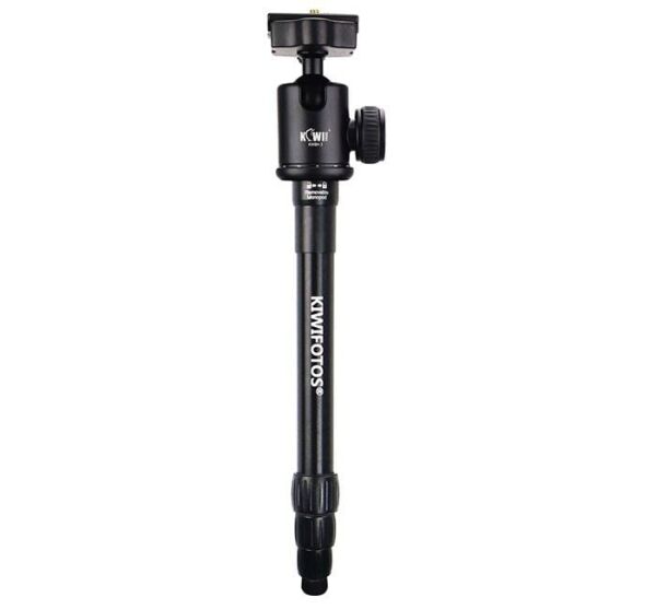 Kiwifotos Profesyonel Ball Head 150 cm Tripod (Monopoda Dönüşebilir)