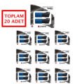 Kingston 64GB DataTraveler USB Flaş Bellek 20 Adet (10 Çift)