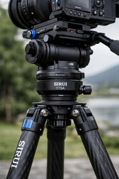 Sirui Y75A Çanak Adaptör – 75 mm Bowl Tripod Adaptörü | 6 Yıl Türkiye Distribütör Garantili