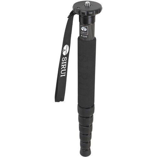 Sirui P‑326 Carbon Fiber Monopod – Kompakt & Ultra Hafif Karbon Fiber Kamera Desteği
