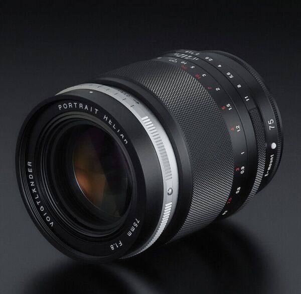 Voigtländer Portrait Heliar 75mm f/1.8 Portre Prime Sony E Mount Lens
