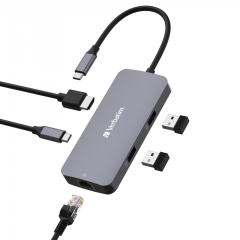 VERBATIM 32150 USB-C PRO 5 PORT HUB CMH-05