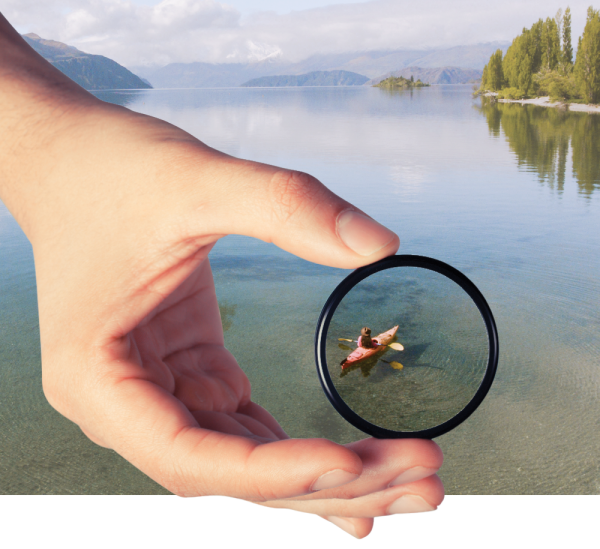 Green 55mm Circular Polarize Filtre