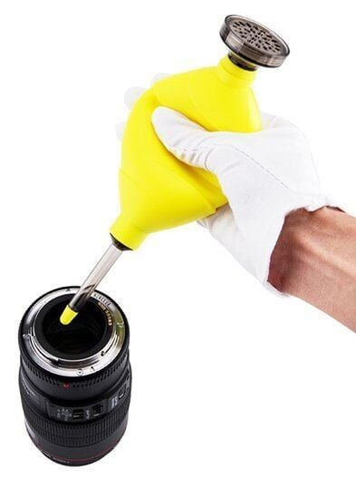 JJC Profesyonel Filtreli Toz Temizlik Pompası (Sarı)