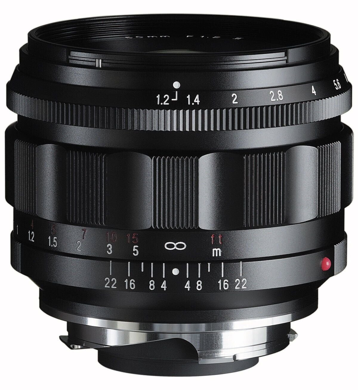 Voigtländer Nokton 50 mm F1.2 VM Leica M Mount Lens