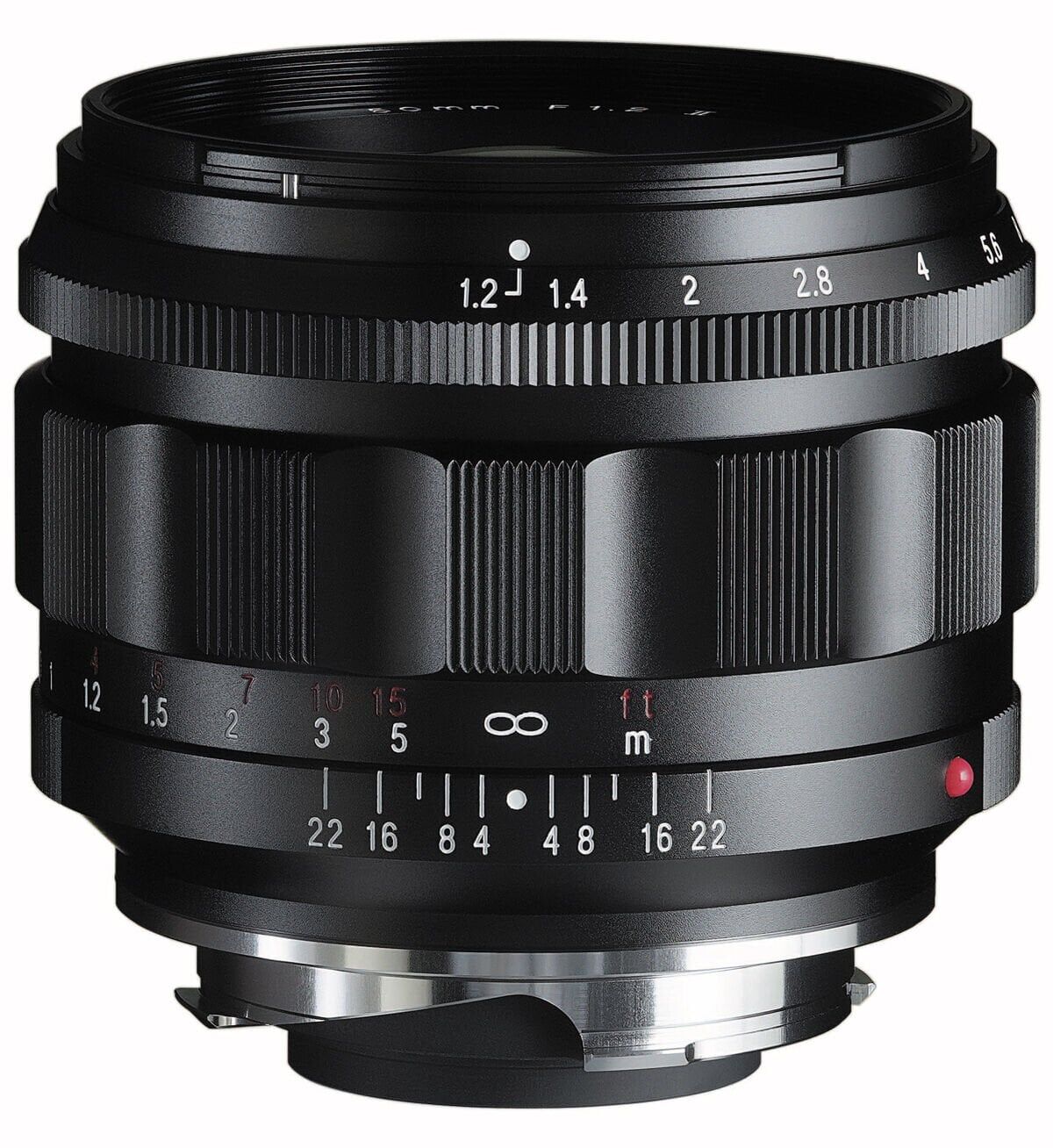 Voigtländer Nokton 50mm f/1.2 VM Leica M Mount Lens