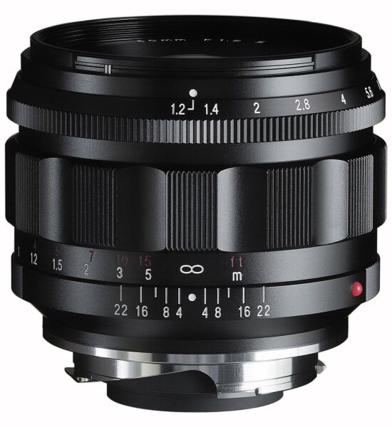 Voigtländer Nokton 50 mm F1.2 VM Leica M Mount Lens