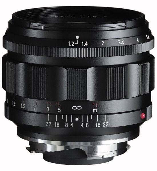 Voigtländer Nokton 50mm f/1.2 VM Leica M Mount Lens