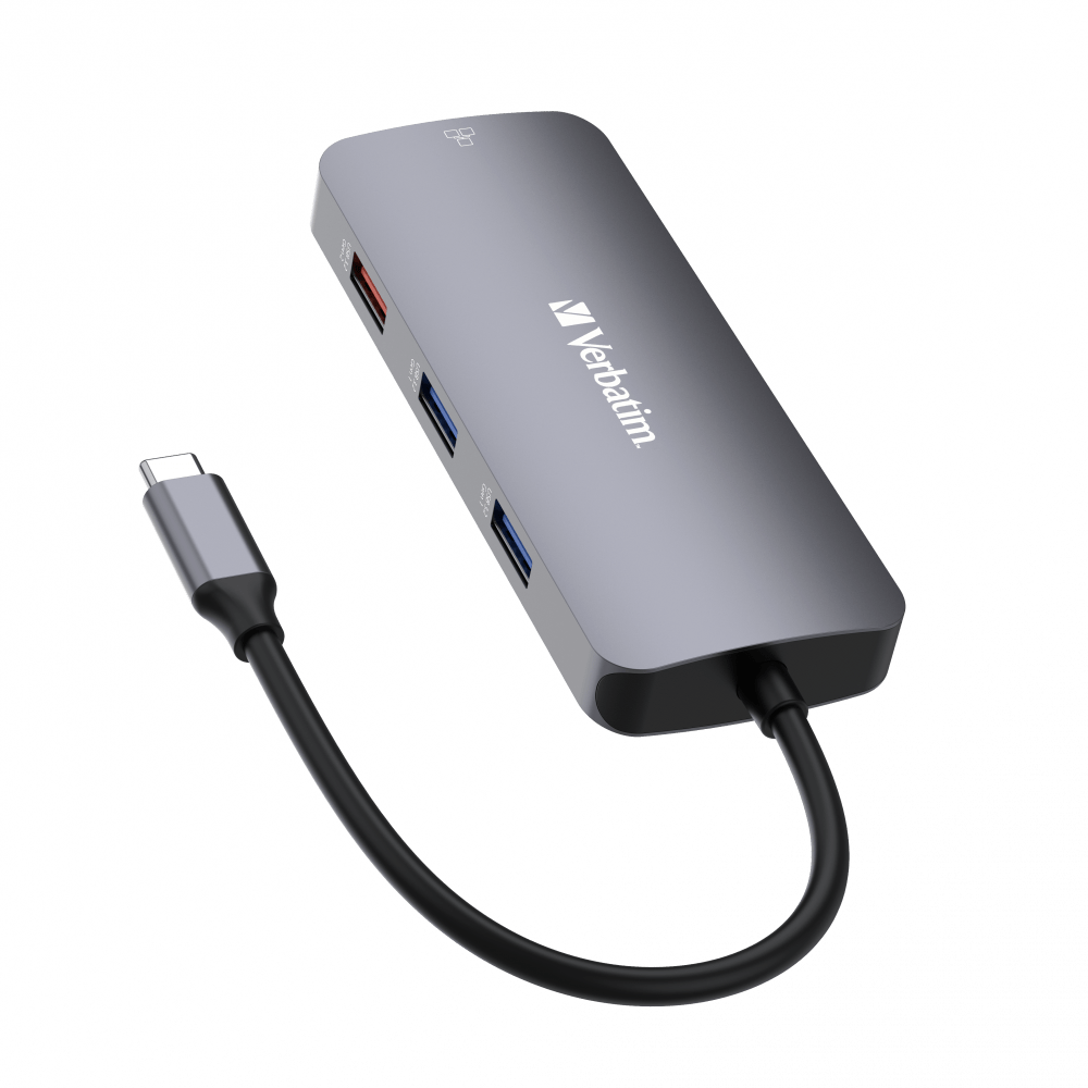 VERBATIM 32152 USB-C PRO 9 PORT HUB CMH-09