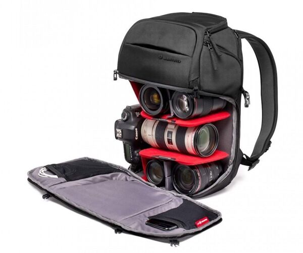 Manfrotto Bags MA3-BP-FM Advenced Fast Backpack III Arka,Üst ve Yanlardan Açılan Sırt Çantası