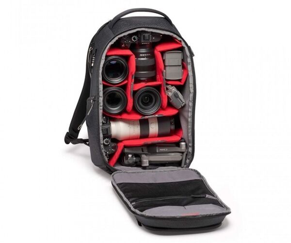 Manfrotto Bags PL2-BP-FL-M Frontloader Backpack M Profesyonel Ön ve Yandan Açılan Kilitli Sırt Çantası