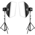 Gdx ML100 Bicolor 60x90 SoftBox Video ve Ürün Çekim İkili Işık Seti
