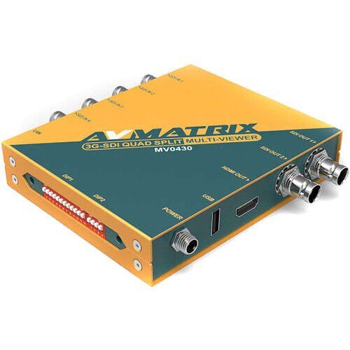 AVMatrix MV0430 4-Ch SDI Multiviewer