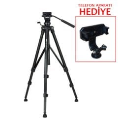 PDX 707 Pro Tripod Telefon Aparatı Hediyeli