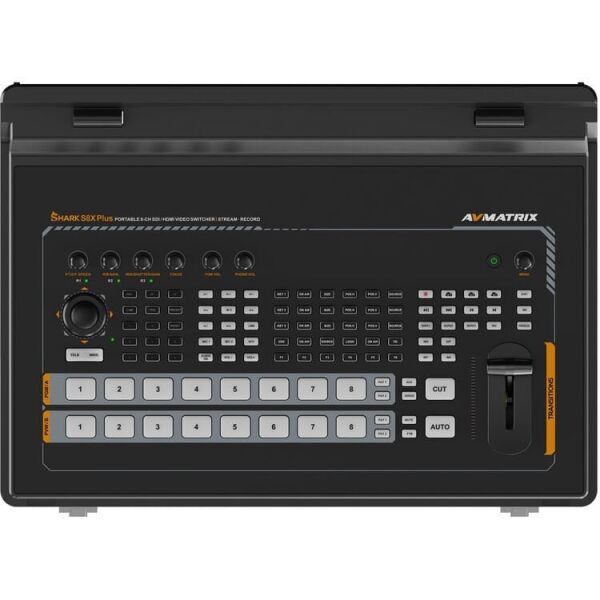 AVMatrix SHARK S8X Plus 8 Kanal Taşınabilir Video Mikser