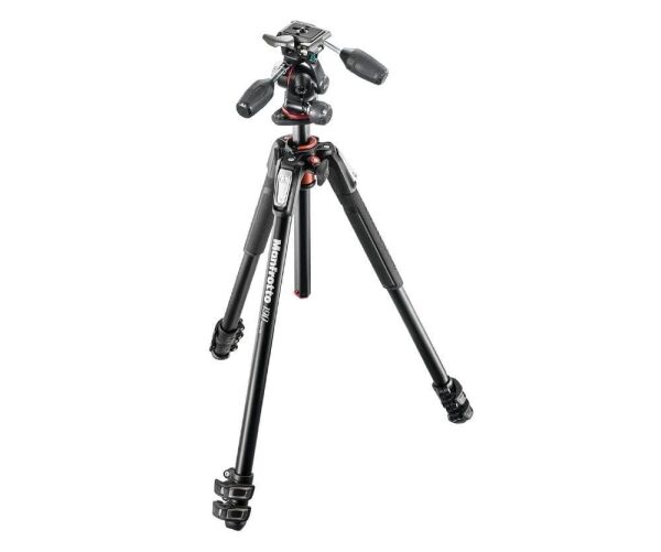 Manfrotto MK190XPRO3-3W 190serisi Tripod ve 3yönlü Başlıklı Kit
