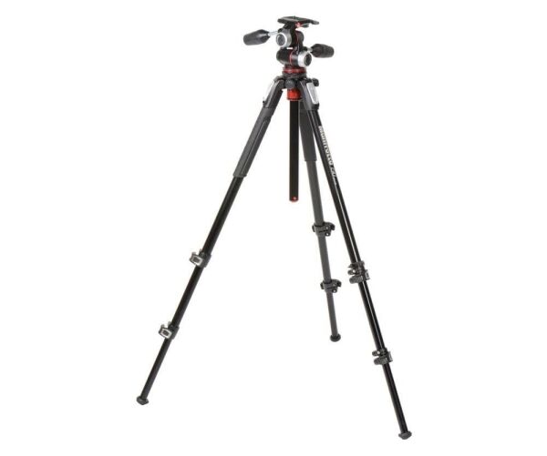 Manfrotto MK190XPRO3-3W 190serisi Tripod ve 3yönlü Başlıklı Kit