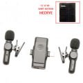PDX V5-2 İkili Kablosuz Yaka Mikrofonu