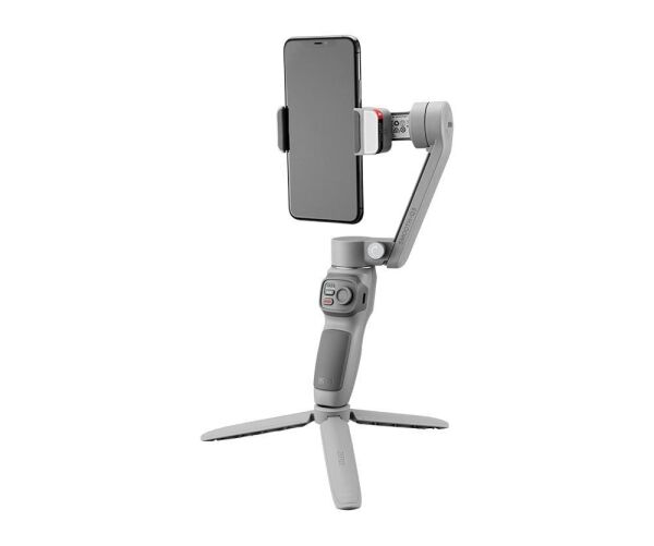 Zhiyun Smooth Q3 Combo – 3 Eksenli Katlanabilir Telefon Gimbal + LED Işık + Tripod + Kılıf