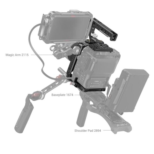SmallRig 3899 Canon EOS C70 için El Kiti (2.EL üründür)
