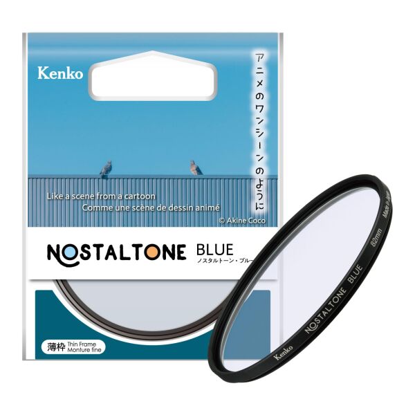 Kenko 82mm Nostaltone Blue Filtre