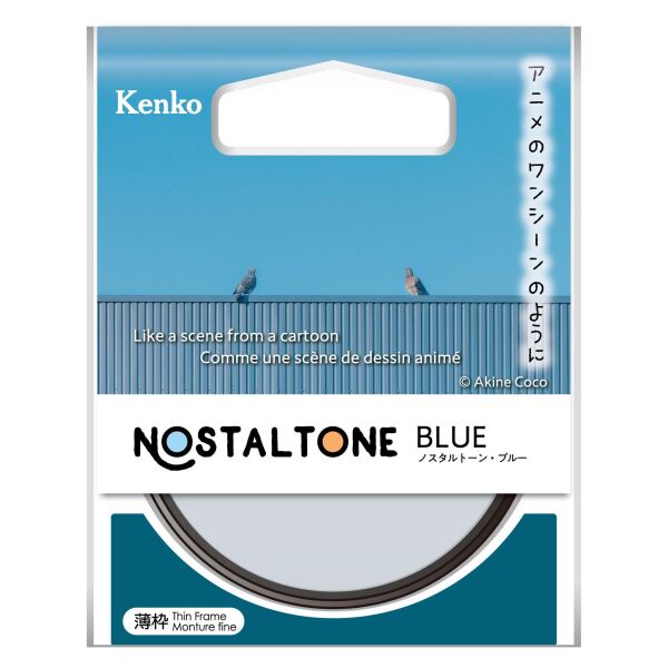 Kenko 82mm Nostaltone Blue Filtre