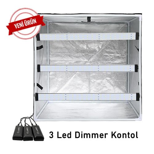 GDX Pro II 3 Led Işıklı Ürün Çekim Çadırı 60x60 cm