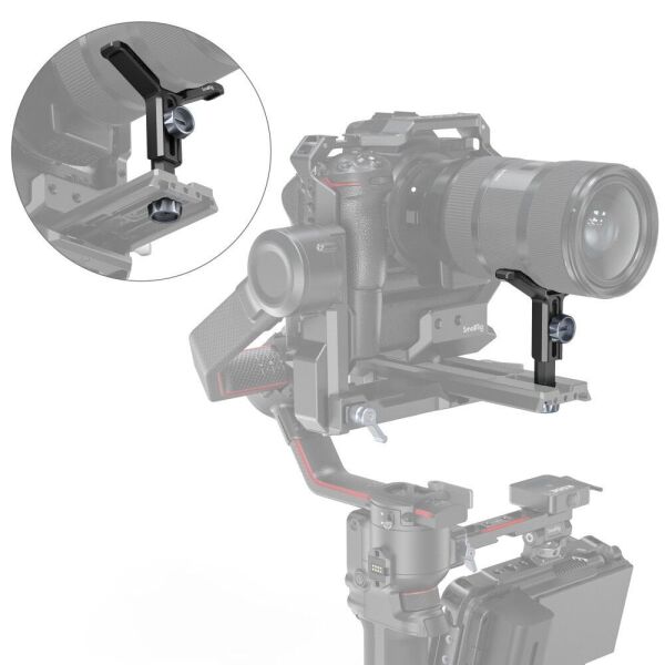 SmallRig 2850 DJI RS 2  için Genişletilmiş Lens Desteği