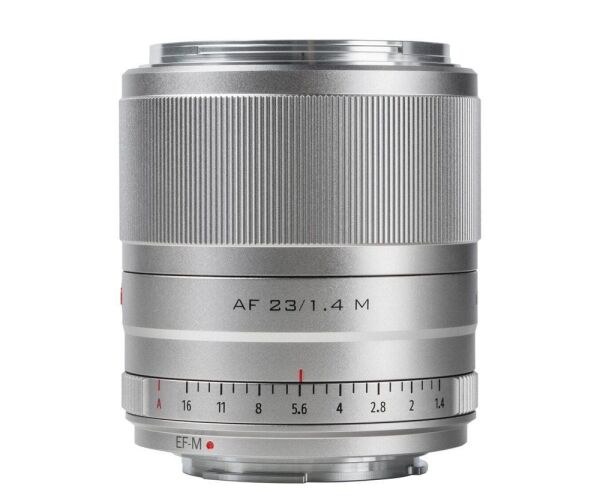 Viltrox AF 23mm F1.4 M Silver -Canon  Mount Aps-C Lens