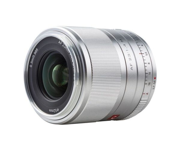 Viltrox AF 23mm F1.4 M Silver -Canon  Mount Aps-C Lens