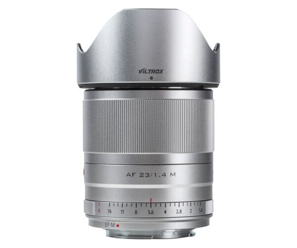Viltrox AF 23mm F1.4 M Silver -Canon  Mount Aps-C Lens