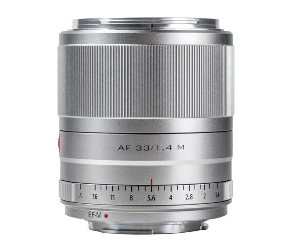 Viltrox AF 33mm F1.4 M Silver-Canon  Mount Aps-C Lens