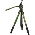 Sirui CT04+CT5 Pilot Series Video Tripod Kiti (Koyu Yeşil)