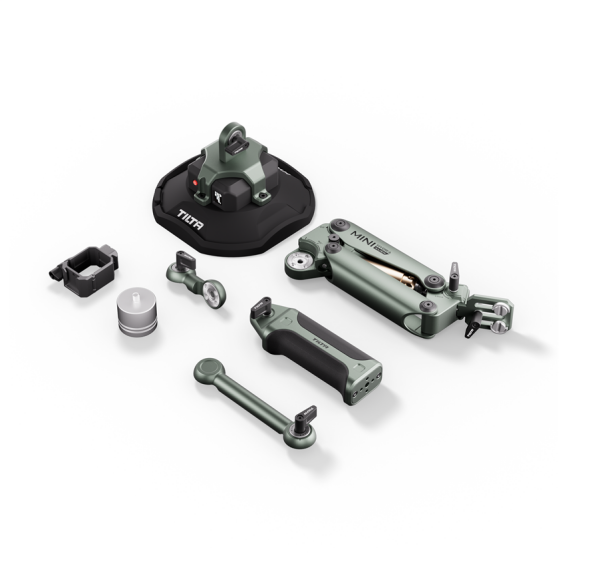 Tilta HDA-T15-C-FG Hydra Alien Mini Araba Montaj Sistemi DJI Action 3/4 DJI Pocket 3 Insta360 X4/X3 ve Khronos Ecosystem'li iPhone ile Uyumlu