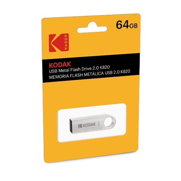 Kodak 64GB 2.0 Metal USB Bellek (K820)