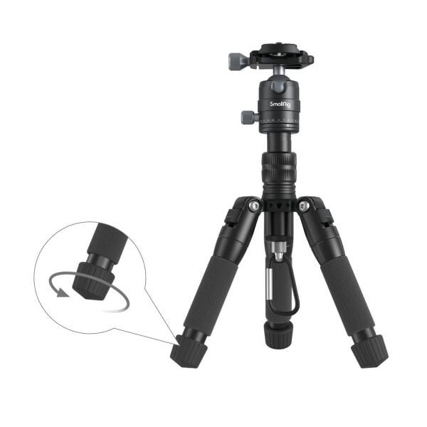 Smallrig 4289 VT-20 Alüminyum 6kg Taşıma Kapasiteli Masaüstü Tripodu