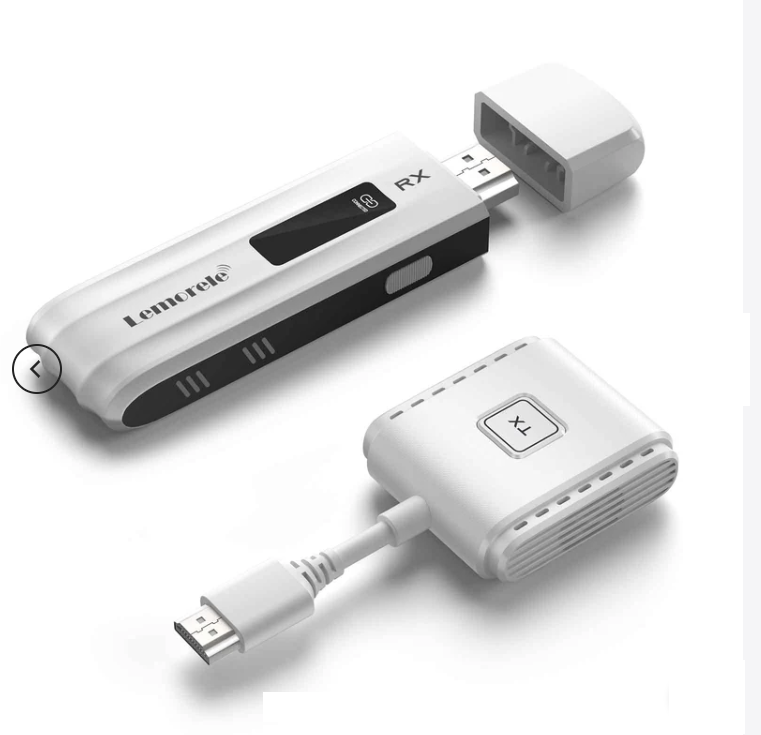 Lemorele P200 Kablosuz HDMI/USB C Görüntü Aktarım Cıhazı