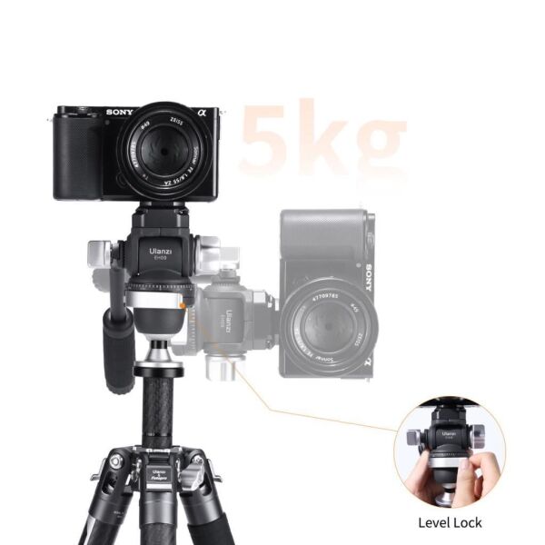 Ulanzi EH09 Inverted Ball Head Video Tripod Başlığı