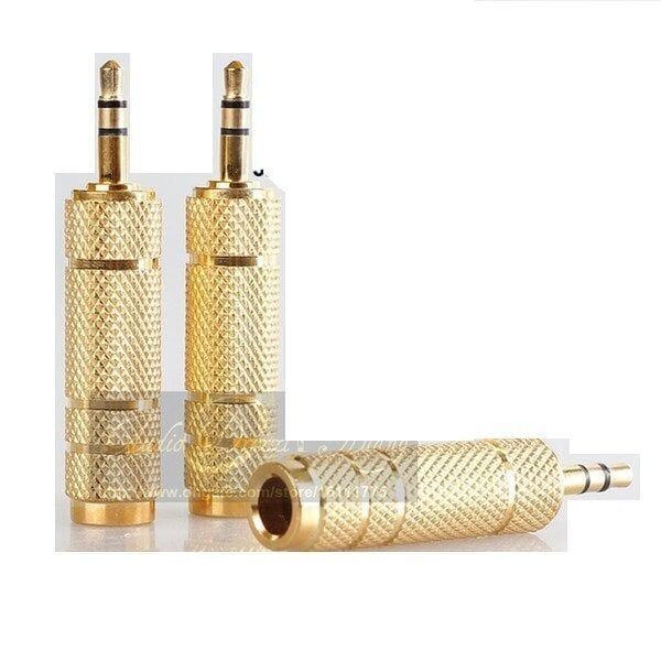 OEM Marka JC35 Stereo Ses Jakı 3.5mm Erkek 6.5mm Dişi Adaptörü