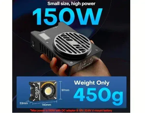 Sirui C150X İkili Video LED Kiti