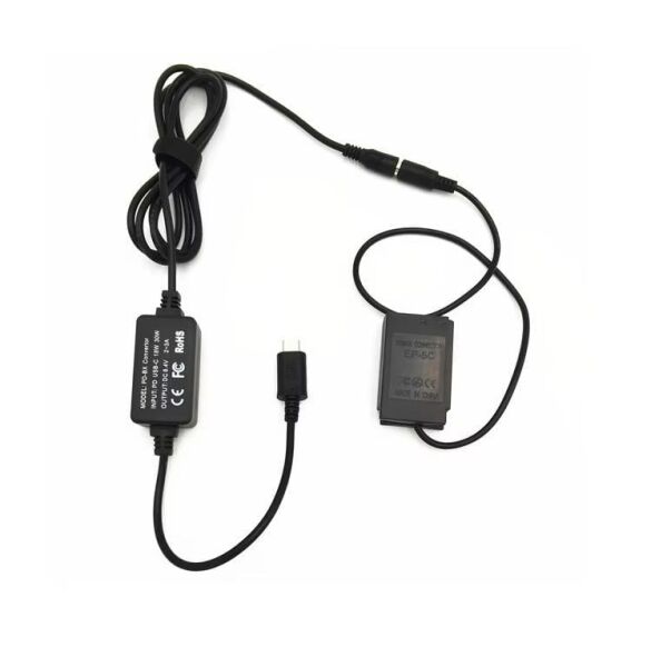 OEM Marka USB C EP-5C EN-EL20 Kukla Pil Adaptörü Nikon P1000 için