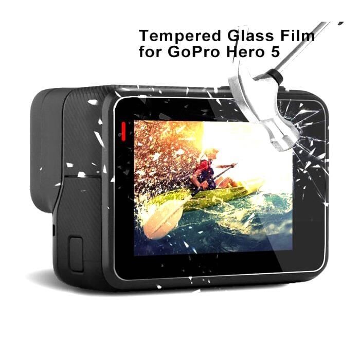 GoPro Hero 5 İçin Kırılmaz Lcd Ekran Koruma Camı