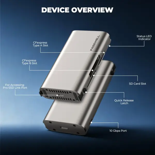 Freewell Pro Card Reader Plus