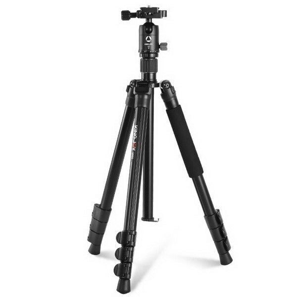 Kingjoy Profesyonel G555+G0 Hafif Seyahat Tripod