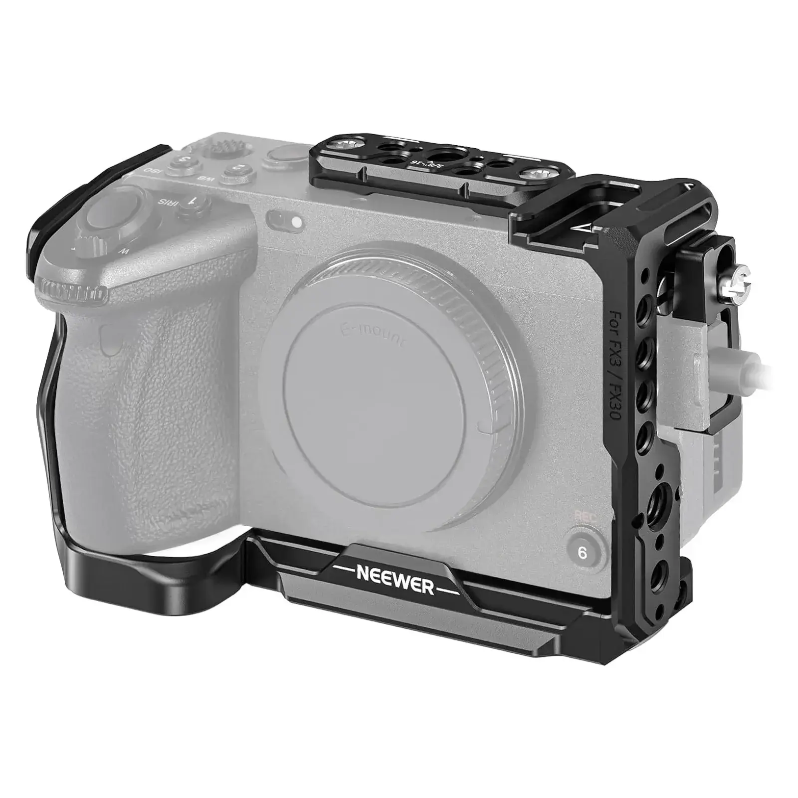 Neewer CA011 Sony FX30 / FX3 Uyumlu Kafes / Kablo Tutucu