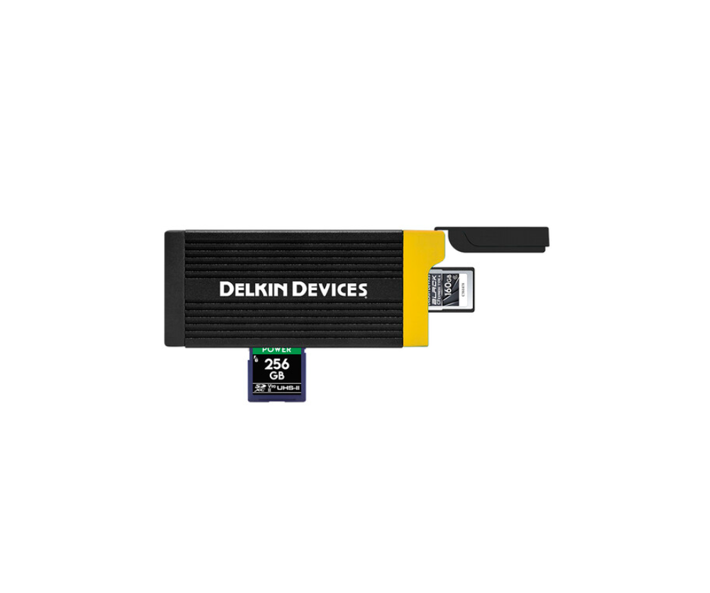 Delkin USB 3.2 Reader-58 CF Express Type A ve SD Kart Okuyucu(Aktarım:10Gb/S)