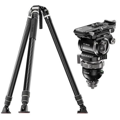 YC Onion Pineta Lite & CB7 Cedar Fluid Head Karbon Fiber Tripod Kit