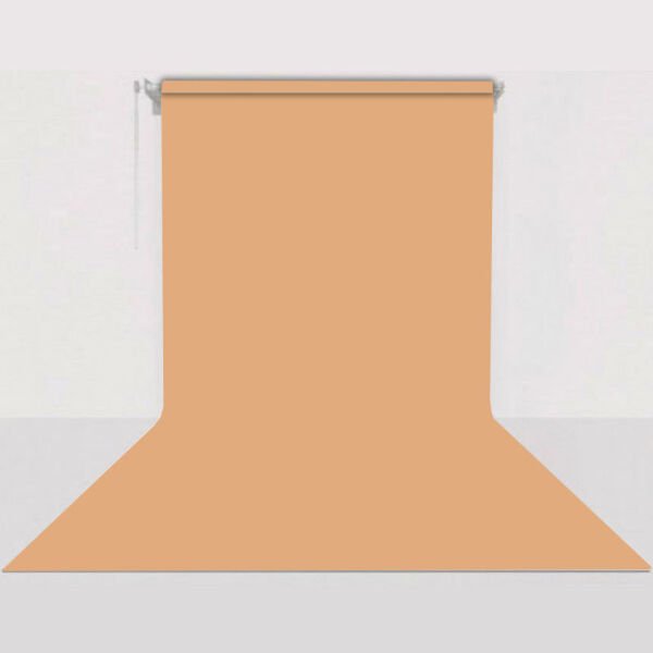 GDX Sabit (Tavan & Duvar) Kağıt Sonsuz Stüdyo Fon Perde (Beige) 2.70x11 Metre
